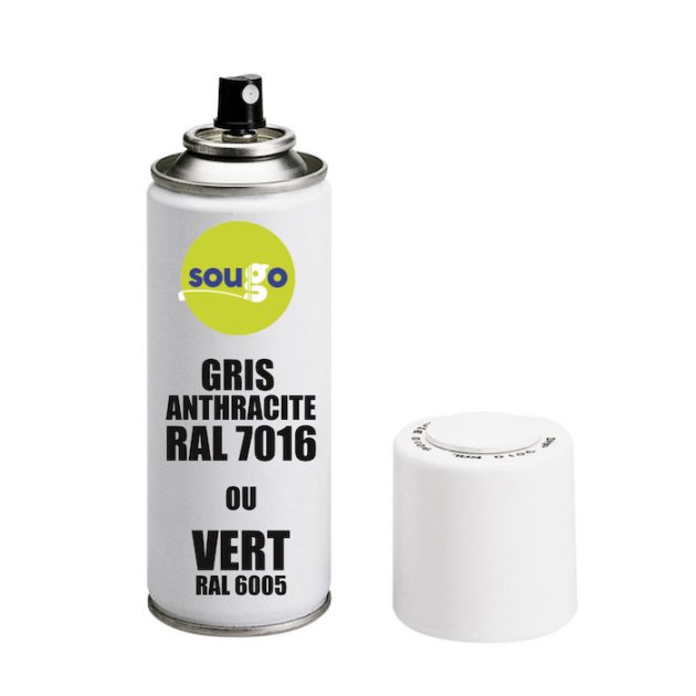 Bombe de peinture pour retouche